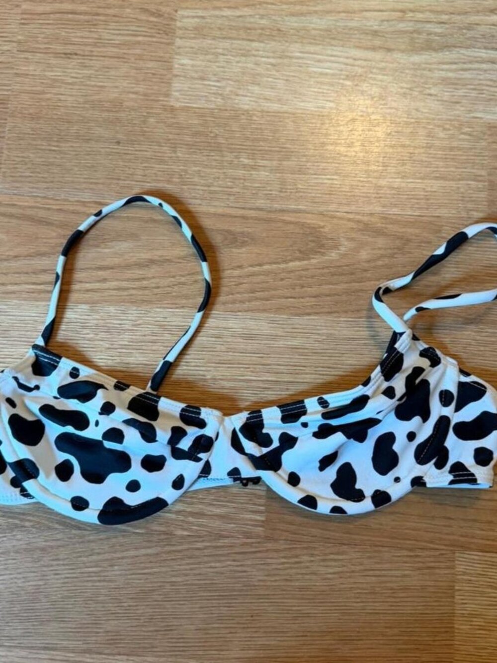 cow print bikini